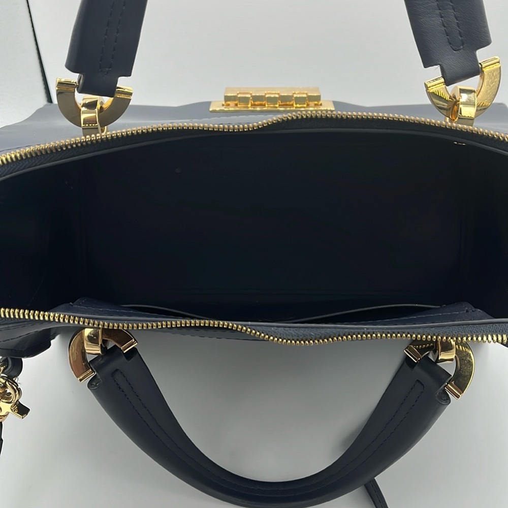 ZAC Zac Posen Eartha Iconic Jumbo Double Handle Satchel Crossbody Bag - Picture 11 of 11